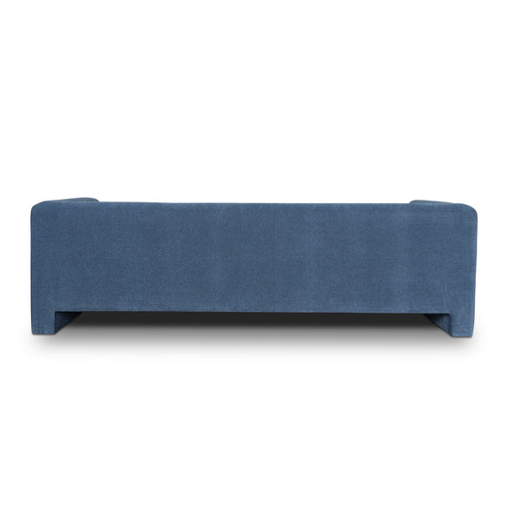 Dilipa 3 Seater Fabric Sofa - Navy Blue Sofa K Sofa-Core   