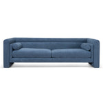 Dilipa 3 Seater Fabric Sofa - Navy Blue Sofa K Sofa-Core   