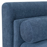 Dilipa 3 Seater Fabric Sofa - Navy Blue Sofa K Sofa-Core   