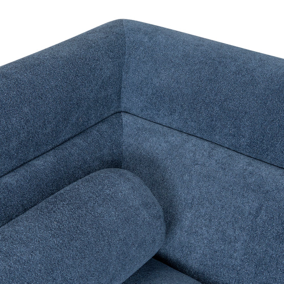 Dilipa 3 Seater Fabric Sofa - Navy Blue Sofa K Sofa-Core   