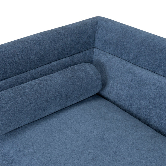 Dilipa 3 Seater Fabric Sofa - Navy Blue Sofa K Sofa-Core   