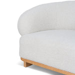 Careen Armchair - Off White Boucle Armchair MYI-Core   