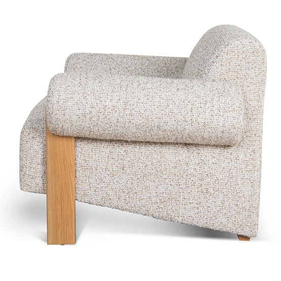 Teria Fabric Armchair - Sand Beige Armchair MYI-Core   