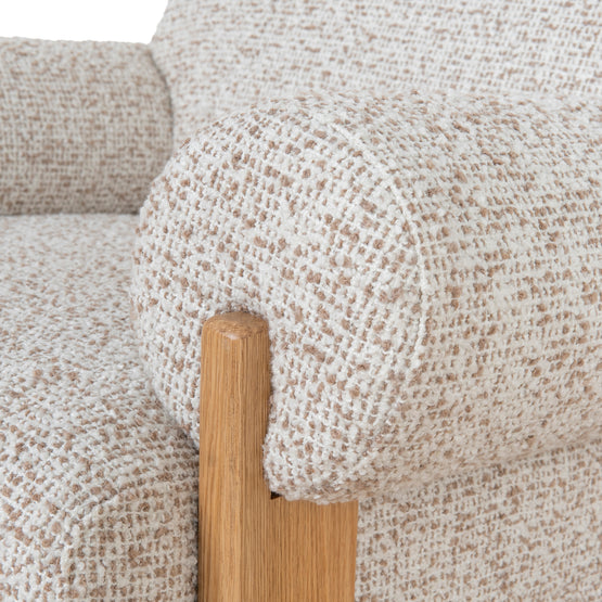 Teria Fabric Armchair - Sand Beige Armchair MYI-Core   