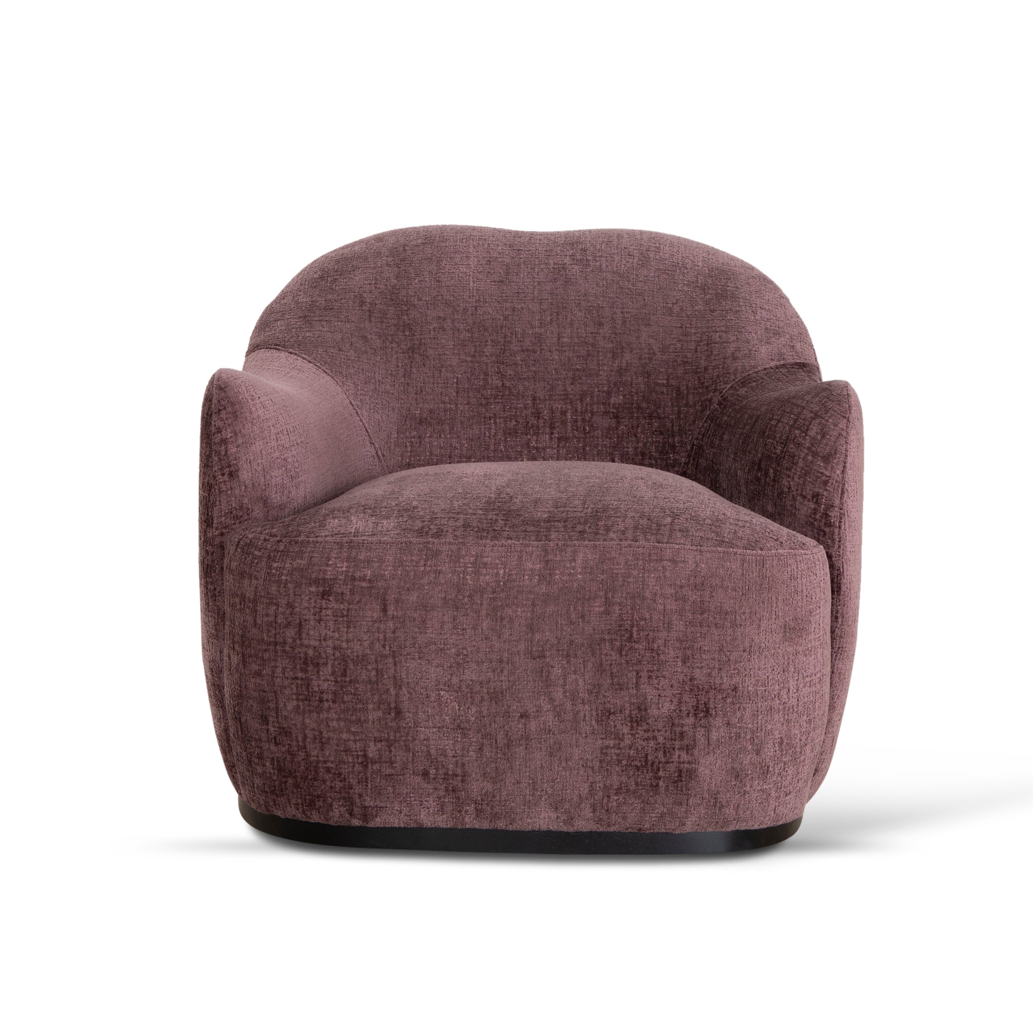 Alvis Fabric Armchair - Plum Armchair Casa-Core