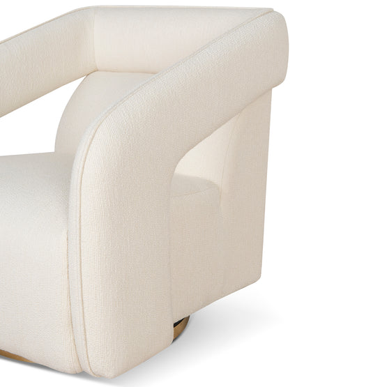 Cadence Armchair - White Armchair Casa-Core   