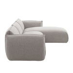 Ferrell 3 Seater Right Chaise Sofa - Clay Grey Sofa Iggy-Core