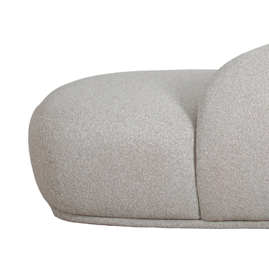 Merlo 3 Seater Fabric Sofa - Clay Grey Sofa Dwood-Core