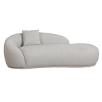 Merlo 3 Seater Fabric Sofa - Clay Grey Sofa Dwood-Core