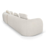 Justus 3 Seater Right Chaise Sofa - Oatmeal Beige Sofa Ace-Core