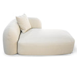 Justus 3 Seater Right Chaise Sofa - Oatmeal Beige Sofa Ace-Core