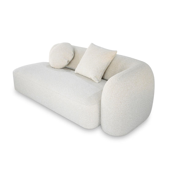 Justus 3 Seater Left Chaise Sofa - Oatmeal Beige Sofa Ace-Core