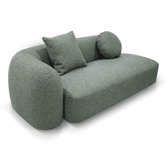 Justus 3 Seater Right Chaise Sofa - Amazon Green Sofa Ace-Core