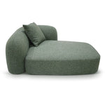 Justus 3 Seater Right Chaise Sofa - Amazon Green Sofa Ace-Core