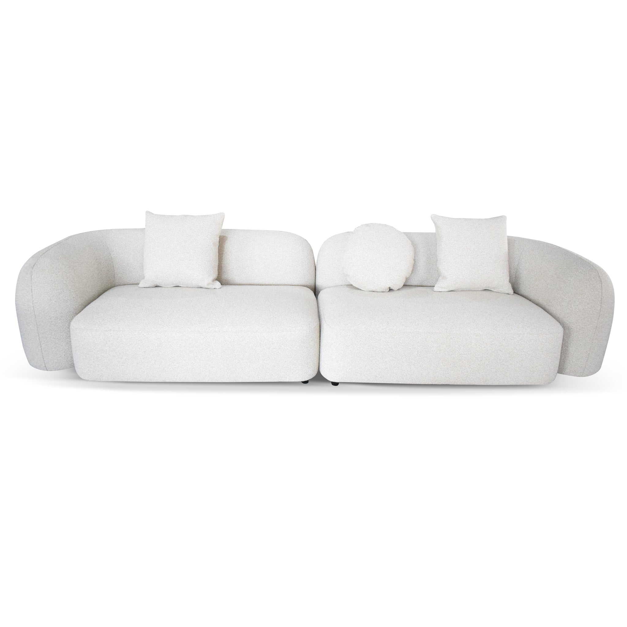 Justus 4 Seater Sofa - Oatmeal Beige Sofa Ace-Core