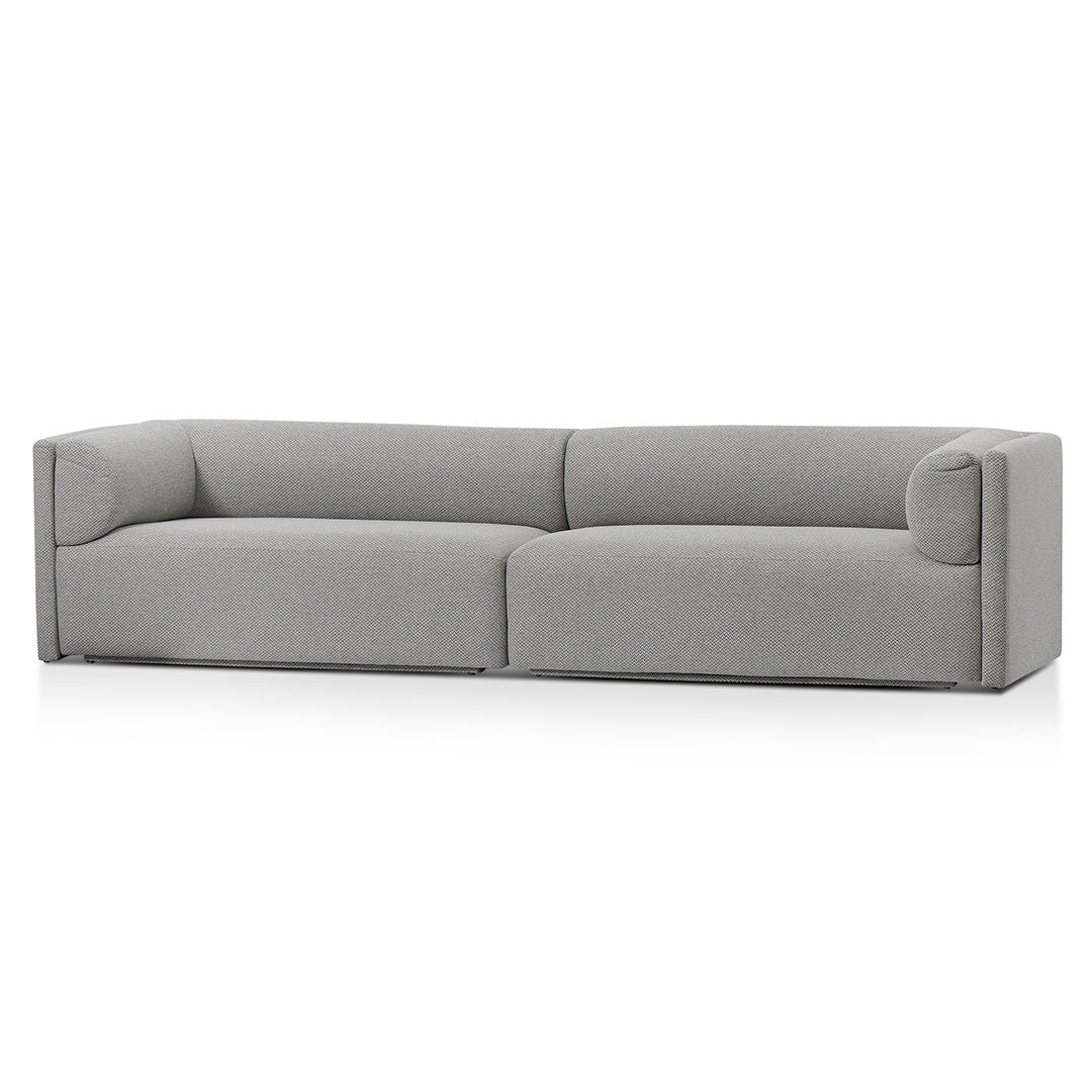 Mullen 4 Seater Fabric Sofa - Grey Sofa Casa-Core   