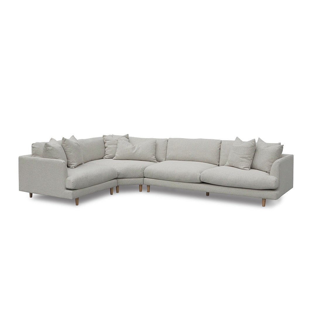 Della Left Return Modular Sofa - Sterling Sand - Last One Sofa Casa-Core   