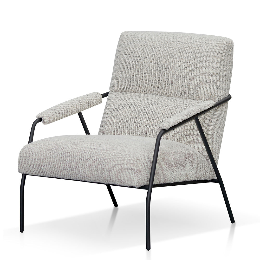 Jack Fabric Armchair - Fog Grey Armchair K Sofa-Core   