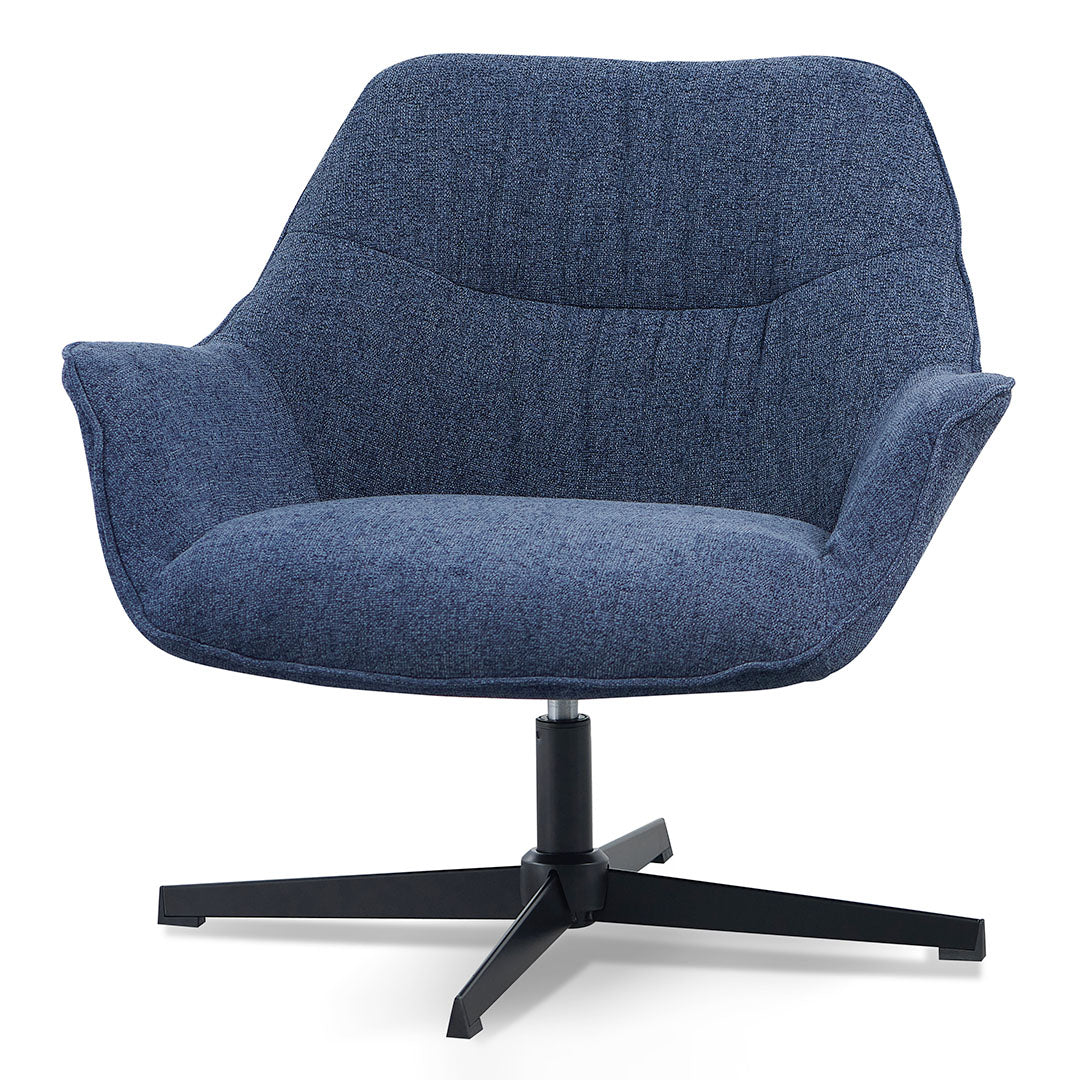 Ex Display - Lamont Lounge Chair - Denim Blue Lounge Chair Sendo-Core