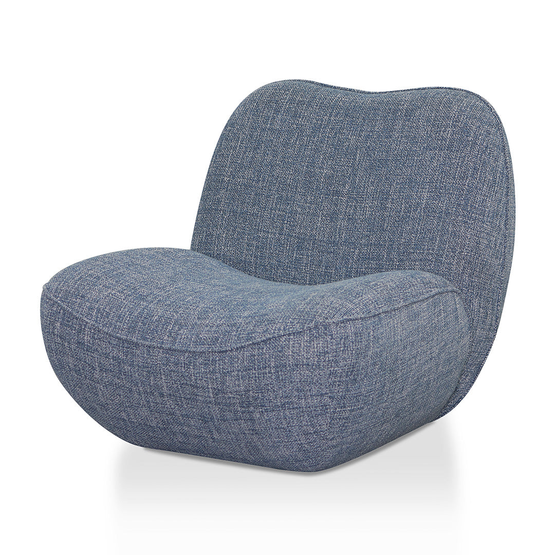 Dale Lounge Chair - Moss Blue Lounge Chair Casa-Core   