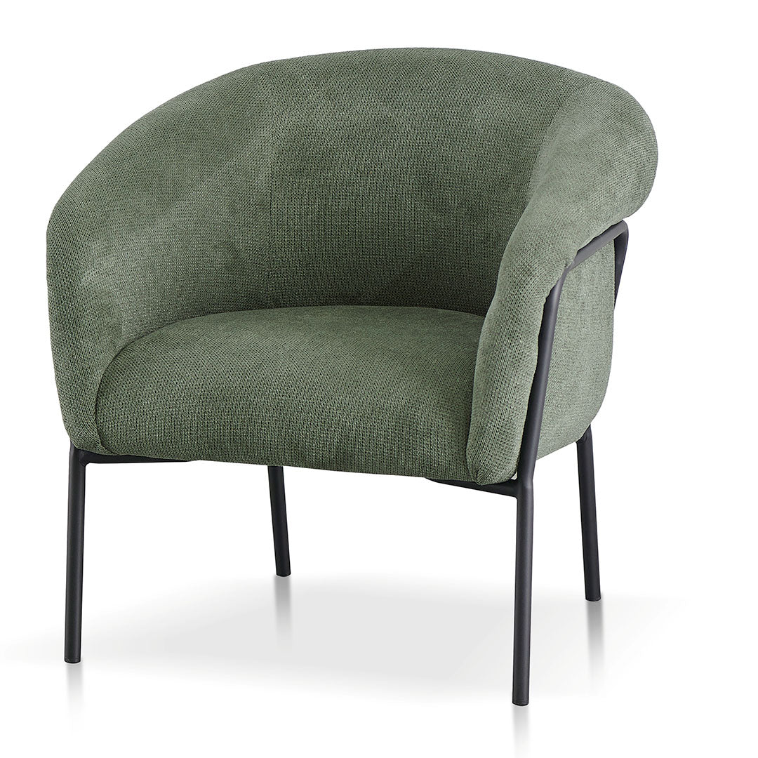 Karin Fabric Armchair - Mason Olive Green Armchair LF-Core   