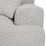 Jasleen Left Chaise Sofa - Clay Grey Chaise Lounge Casa-Core   