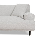 Jasleen Left Chaise Sofa - Clay Grey Chaise Lounge Casa-Core   