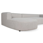 Lavinia Left Chaise Sofa - Sterling Sand Chaise Lounge Casa-Core   