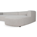 Lavinia Right Chaise Sofa - Sterling Sand Chaise Lounge Casa-Core   