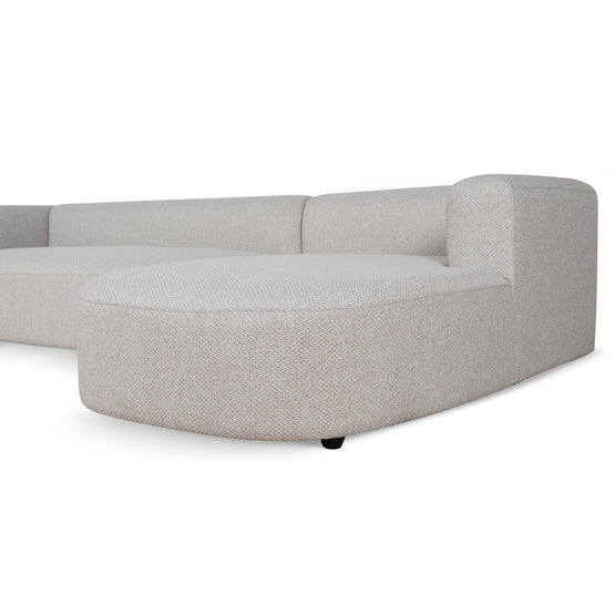 Lavinia Right Chaise Sofa - Sterling Sand Chaise Lounge Casa-Core   