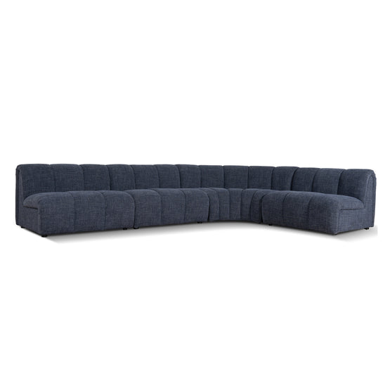 Elias Modular Sofa - Moss Navy Sofa Casa-Core   