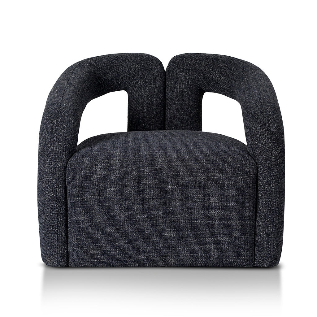 Barta Armchair - Moss Navy Armchair Casa-Core   