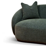 Trevor 3 Seater Fabric Sofa - Moss Green Sofa Casa-Core   