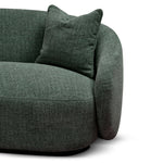 Trevor 3 Seater Fabric Sofa - Moss Green Sofa Casa-Core   