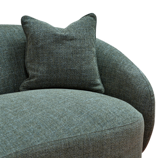 Trevor 3 Seater Fabric Sofa - Moss Green Sofa Casa-Core   