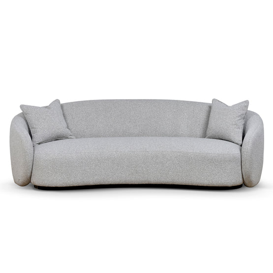 Trevor 3 Seater Fabric Sofa - Clay Grey Sofa Casa-Core   