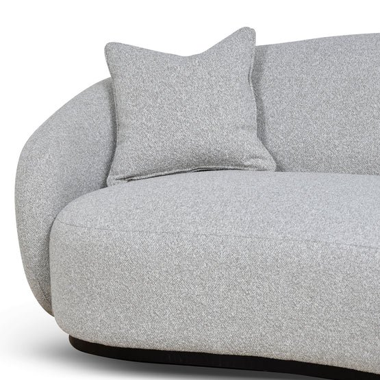 Trevor 3 Seater Fabric Sofa - Clay Grey Sofa Casa-Core   