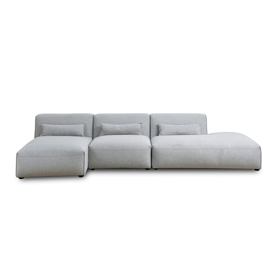 Yachin Left Chaise Sofa - Sterling Sand Chaise Lounge Casa-Core   