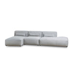 Yachin Left Chaise Sofa - Sterling Sand Chaise Lounge Casa-Core   