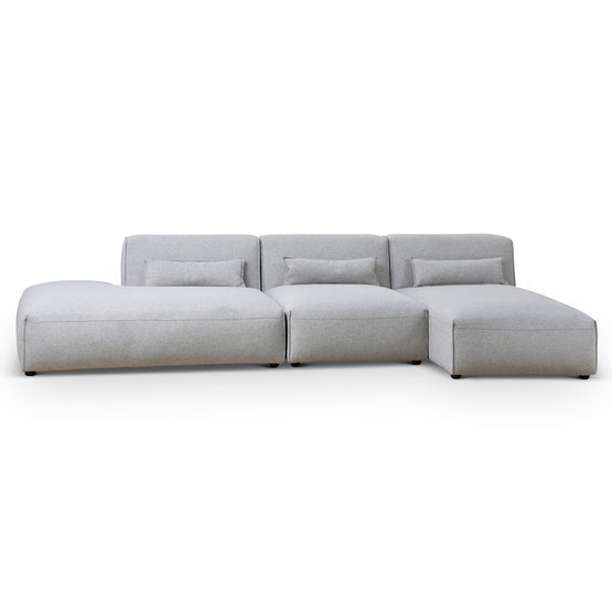 Yachin Right Chaise Sofa - Sterling Sand Chaise Lounge Casa-Core   