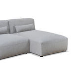 Yachin Right Chaise Sofa - Sterling Sand Chaise Lounge Casa-Core   