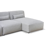 Yachin Right Chaise Sofa - Sterling Sand Chaise Lounge Casa-Core   