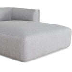 Mullen Right Chaise Sofa - Grey Chaise Lounge Casa-Core   