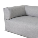 Mullen Right Chaise Sofa - Grey Chaise Lounge Casa-Core   