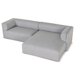 Mullen Right Chaise Sofa - Grey Chaise Lounge Casa-Core   