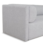 Mullen Right Chaise Sofa - Grey Chaise Lounge Casa-Core   