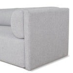 Mullen Left Chaise Sofa - Grey Chaise Lounge Casa-Core   