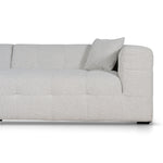 Almira 4 Seater Left Chaise Sofa - Pearl Boucle Sofa Casa-Core   