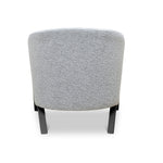 Freddie Fabric Armchair - Light Grey Fleck Armchair IGGY-Core   