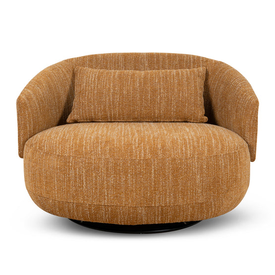 Janis Fabric Armchair - Ginger Brown Armchair K Sofa-Core   